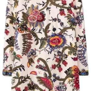 Tory Burch Embroidered Rylie Floral Beaded Dress